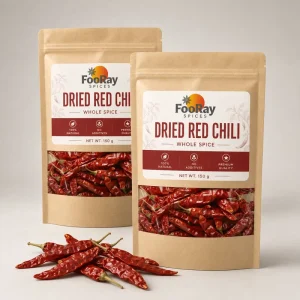 Dried Red Chili 150g Whole Spice For Retail Foodservice and Commercial Kitchens OEM Packaging