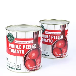 Easy Open Canned Peeled Whole Tomatoes