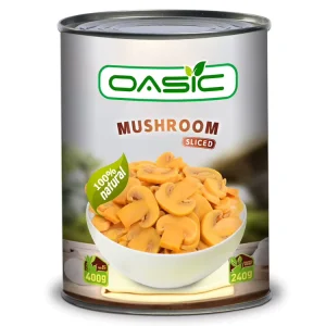 Easy Open Delicious Natural Fresh Taste Sliced Champignon Canned Mushroom with Water 400g Ready to Eat