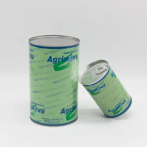 Empty Easy Open Tin Can with Lid for Tomato, Cucumber and Seed Packaging