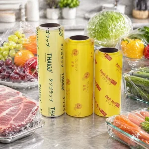 Euro Film PVC Cling Film Food Plastic PVC Material for Food and Vegetable Wrapping Custom Size Printing
