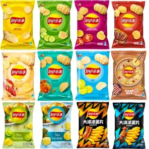 Exotic Snack Lays 70g *22 New Flavor Original Cut Potato Chips Crispy Healthy Bulk Bag
