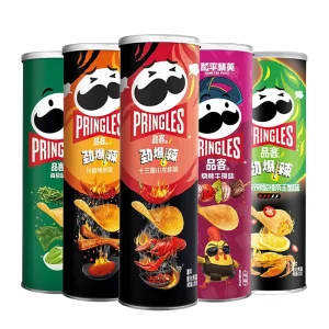 Exotic Snacks for Potato Chips 110g Bag Salty Fried Semi Soft 100% Fresh Vegetable Ready to Eat