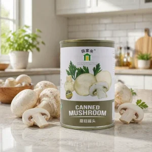 Factory Custom Easy Open Tin Fresh Salt Water Vegetable Whole Mushroom Canned
