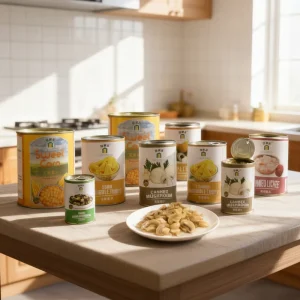 Factory Custom Sweet Corn Whole Slice Mushroom Canned Vegetable