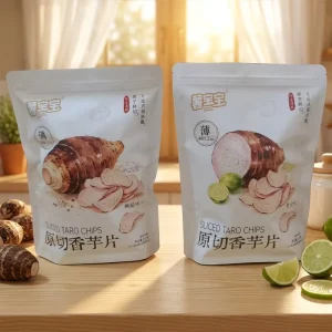 Factory Direct 100g Fresh-Cut Taro Chips Salt and Pepper Flavor