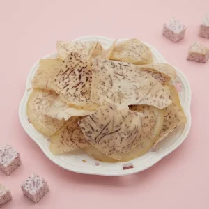 Factory Direct Fresh-Cut Taro Chips 100g Salt and Pepper Flavor Taro Slices Private Label Snack