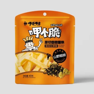 Factory Direct Sale Potato Sticks Black Tea with Osmanthus Flavor Private Label OEM ODM Customized Acceptable