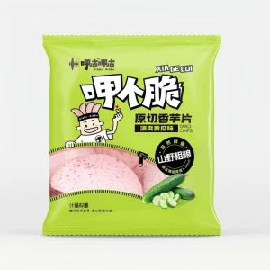 Factory Direct Sale Taro Slices Chips Refreshing Cucumber Private Label OEM ODM Customized Acceptable