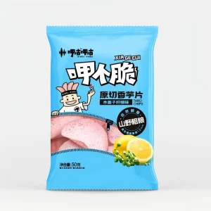 Factory Direct Sale Taro Slices Chips Zesty Mountain Pepper & Lemon Private Label OEM ODM Customized Acceptable
