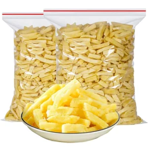 Factory Direct Selling Healthy Freeze Dried Salted Potato Stick Slice Snack Fruits and Vegetables Chips Bulk