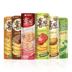 Factory Direct Supply 104g Potato Exotic Snacks Fruit and Vegetable Grain Snacks From China