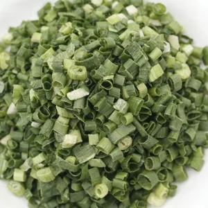 Factory Natural 100% Natural Freeze Dried Green Spring Onion FD Chive Ring Export Dehydrated Chive Roll