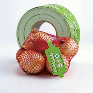 Factory Price 200 Micron Fruit Vegetable Nut Net Bag Tag Waterproof ECO Raw Material Custom Printing Tear Resistant Flexo Direct