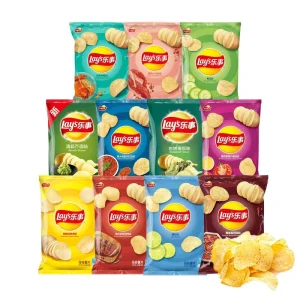 Factory Price 70g Fried Salty Lays Classic Semi Soft Potato Chips Snack Bag