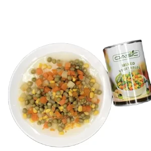 Factory Price Canned Mixed Vegetable Mixed Food Delicious Tasty Fruits in Can Tin