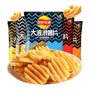 Factory Price Lays Exotic Snack Salty Fried Potato Chips Puffed Snacks 70g Bag