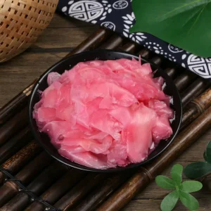 Factory Supplier Japanese Style Sushi Ginger White and Pink for Sushi Restaurants and Salads