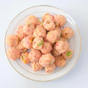 Factory Supply Bulk VF Dried Vacuum Pack 1000g bag Mixed Vacuum Fried Mix Vegetable Ball Healthy Snack