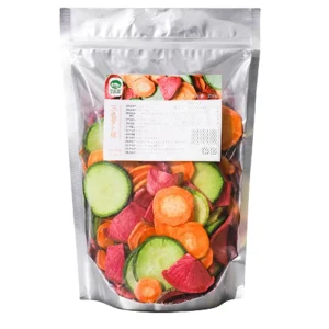 Factory Vacuum Fried Vegetable Chips Mixed Radish VF Green Radish Red Radish Carrot Crisps
