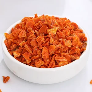 Free Shipping Baked Carrot Cubes Bulk 5*5mm Cube Convenient Instant Vegetables Refrigerated Storage