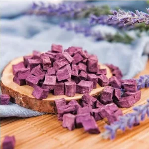 Freeze Dried Dehydrated Vegetables 100% Natural Purple Sweet Potato