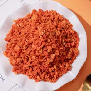 Freeze Dried Diced Carrot Vegetable Snack