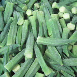 Freeze-Dried Frozen Okra