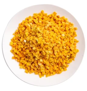Freeze dried Vegetable Dried Pet Snack No Additives Freeze Dried Diced Pumpkin Peas Corn Carrots Broccoli