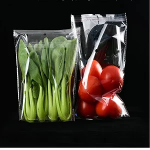 Fresh Cabbage Packaging BOPP PP Food Grade Shrink Bags Printed Frozen Stock Storage Bags