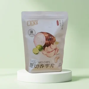 Fresh-Cut Taro Chips 100g Lime Flavor Direct From Source Factory Lightly Crunchy