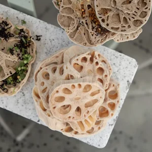 Fresh Vegetables Lotus Root Used for Ready Eat Taste Snack Dehydrated AD Lotus Root Sliced