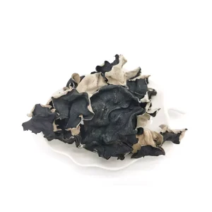 Fresh and Dried White-Backed Black Fungus Wood Ear Mushroom