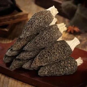 Freshly Dried Large Cut-Stemmed Morel Mushrooms for Soup Bulk Packed Edible Fungi Ingredients