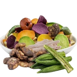 Fried Mixed Vegetable Chips Crispy Dried Fruit and Vegetable Snacks