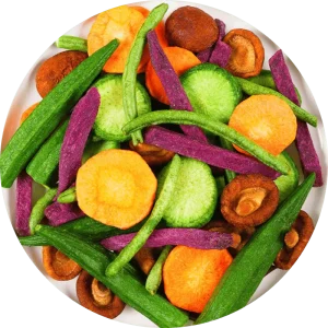 Fried Sweet Hard Mix Crispy Dry Fruit and Vegetables Bulk Snack