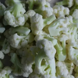Frozen Cauliflower Fresh Steamed Processed Whole 3 5CM Grade a LQF Vegetables IQF Storage 2 Year Shelf Life China Supplier