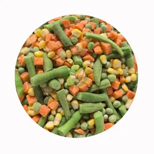 Frozen Mixed Vegetables High Quality IQF HACCP Certified XMSD Supplier 10kg Bulk Pack