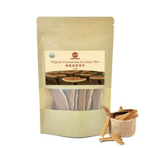 GANOHERB OEM Immunity Boosters Dried Whole Organic Reishi Mushroom of Ganoderma Lucidum Red Lingzhi Fruiting Body Slices