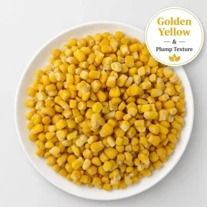Grade A Halal Frozen Sweet Corn Kernels 100% Natural IQF Sweet Corn for Pizza Salads and Ready Meals