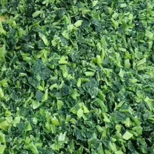 HACCP Chinese IQF Frozen Chopped Spinach