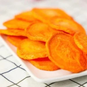 HALAL KOSHER BRC Certificate Healthy Dried Fuirt Veggies Carrot Chips Snack Dried Food ODM OEM Flavor Package Private Label