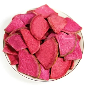 HALAL and Kosher food 100% Natural Radish Crisps Healthy Dried Food Salted Fried Snacks in Box Hard Texture