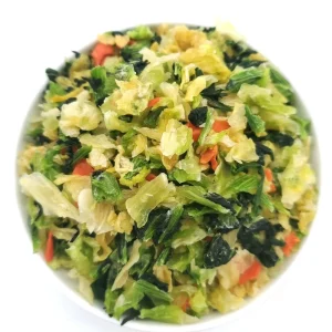 Halal Certified Mixed Vegetable Chips Sachet Dehydrated Vegetables for Instant Noodles