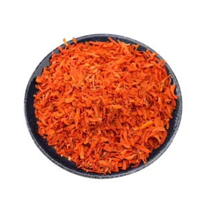 Healthy AD Dried Carrots Bulk Packaging Natural Food Grade Snack 15kg 12 Month Shelf Life