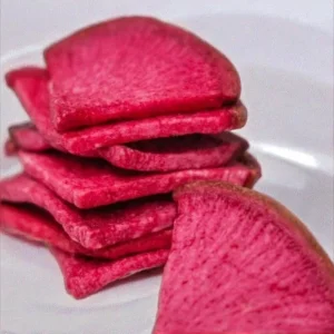 Healthy Food Vacuum Low Temperature Fried Vegetable Crisp Slices Radish Crisps Box Salty Taste Hard Texture Snacks