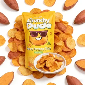 Healthy Low Oil Original Sweet Potato Chips Must have Snacks for Spring Trips