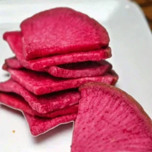 Healthy Non Puffed Radish Crisps Fried Dried Food with Rich Nutrition Salty Taste and Hard Texture for Casual Snacks