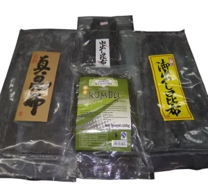 Hidaka Organic 1kg Roasted Seasoned And Flavored Laver (Konbu) Japanese Cuisine Dried Vegetal Packaged In Bag