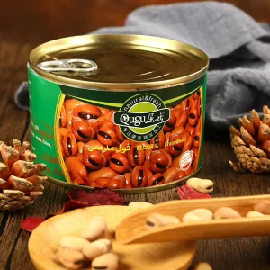 High Quality 425g Vinegar Preserved Steamed Canned Broad Beans (Foul Medames Fava Beans) 1880 Cartons in Can